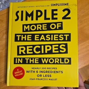 Yellow Cookbook: Simple 2 Recipes